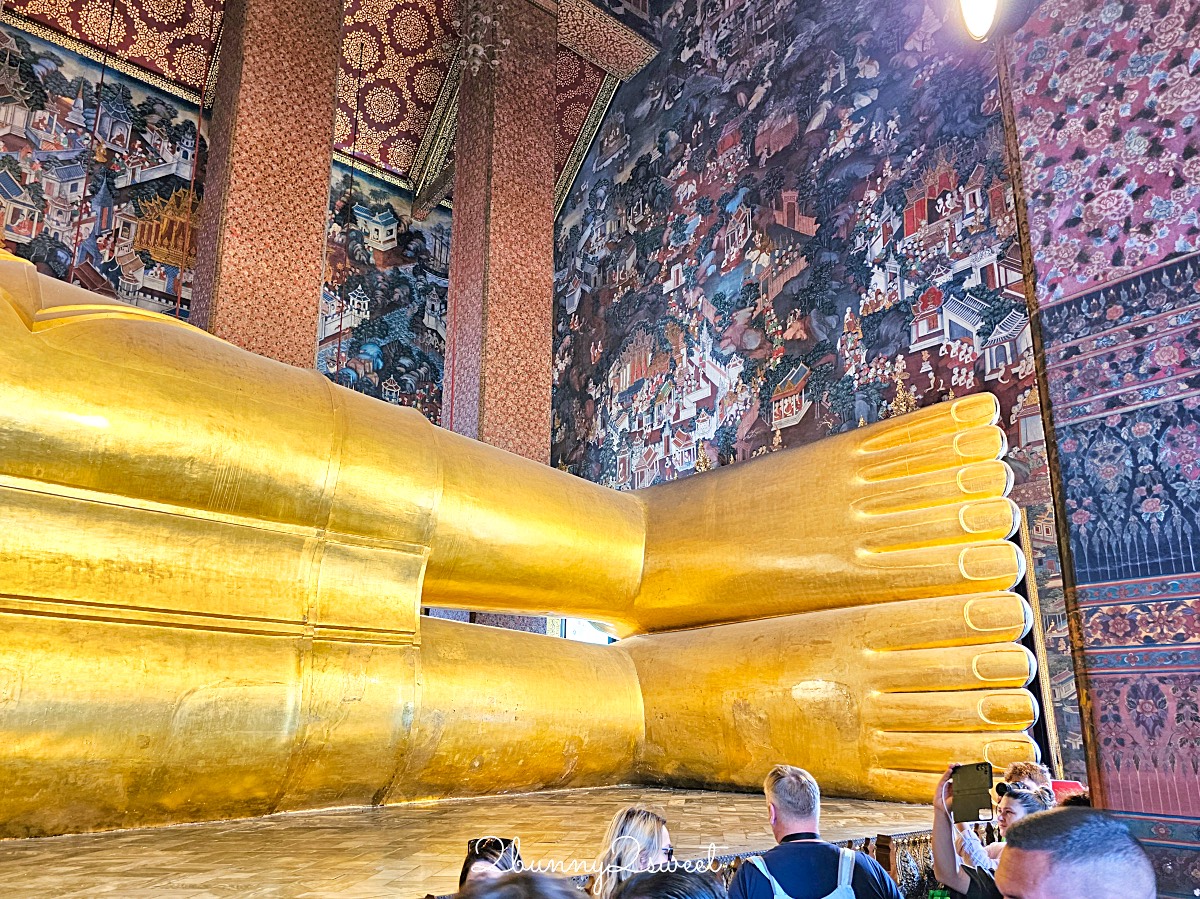 曼谷景點「臥佛寺 Wat Pho」交通方式 必看重點～曼谷最古老寺院 46米巨大臥佛太壯觀 @兔兒毛毛姊妹花