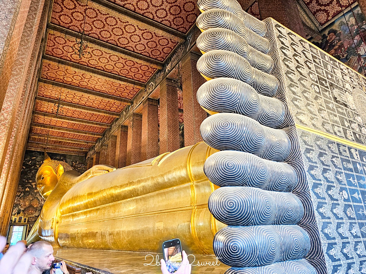 曼谷景點「臥佛寺 Wat Pho」交通方式 必看重點～曼谷最古老寺院 46米巨大臥佛太壯觀 @兔兒毛毛姊妹花