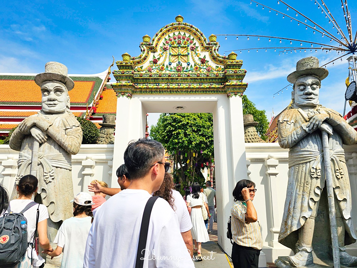 曼谷景點「臥佛寺 Wat Pho」交通方式 必看重點～曼谷最古老寺院 46米巨大臥佛太壯觀 @兔兒毛毛姊妹花