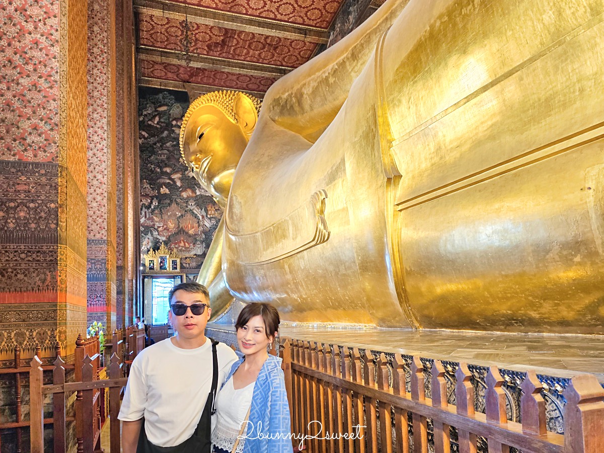 曼谷景點「臥佛寺 Wat Pho」交通方式 必看重點～曼谷最古老寺院 46米巨大臥佛太壯觀 @兔兒毛毛姊妹花