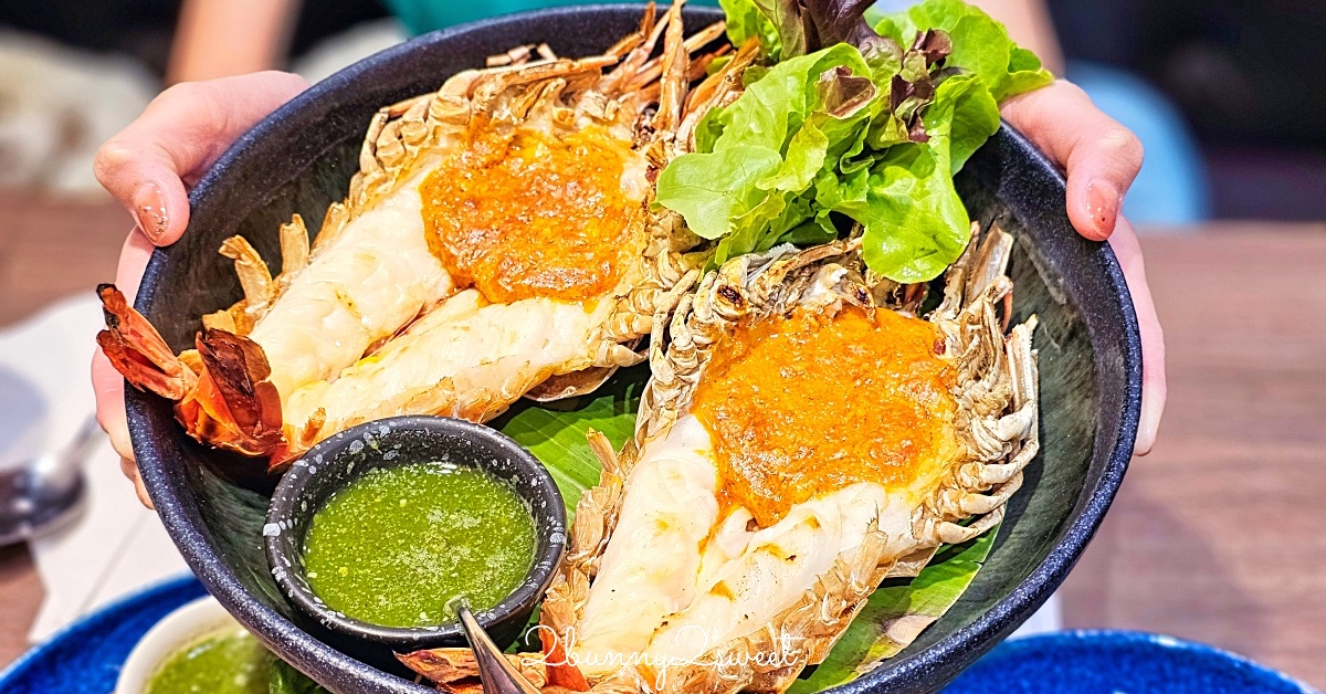 曼谷美食「Peppery Thai Bistro」河濱碼頭夜市必吃泰式海鮮餐廳 吹冷氣吃咖哩蟹超滿足 @兔兒毛毛姊妹花