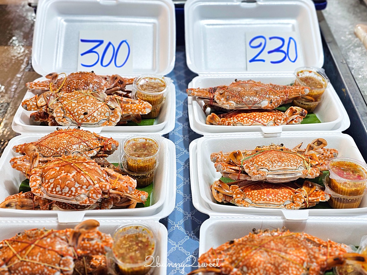 曼谷景點「吞武里市場」曼谷最大海鮮市場吹冷氣吃美食！交通方式 / 必吃美食全攻略 @兔兒毛毛姊妹花