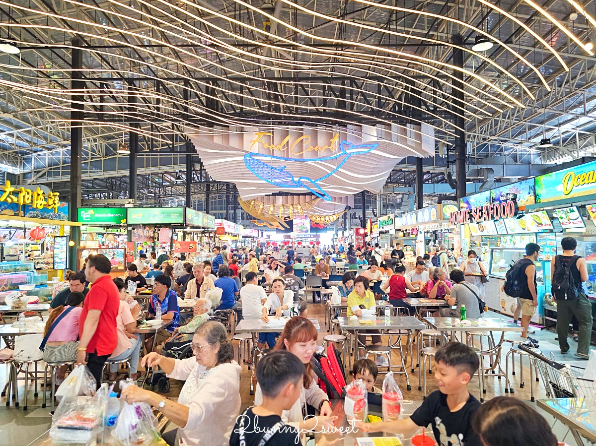 曼谷景點「吞武里市場」曼谷最大海鮮市場吹冷氣吃美食！交通方式 / 必吃美食全攻略 @兔兒毛毛姊妹花