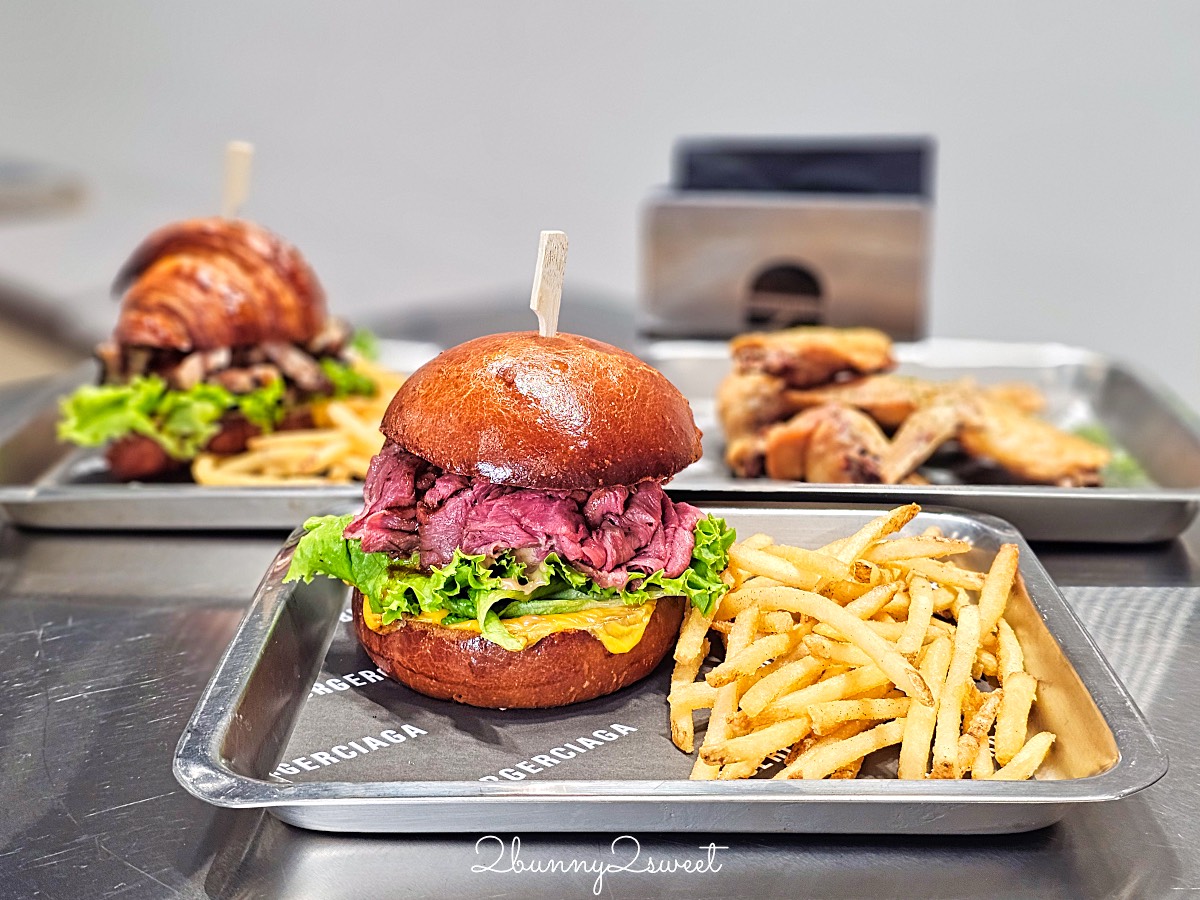 南京三民美食「漢堡世家 BURGERCIAGA」台北松山必吃精品級漢堡  連空間都時尚好拍 @兔兒毛毛姊妹花