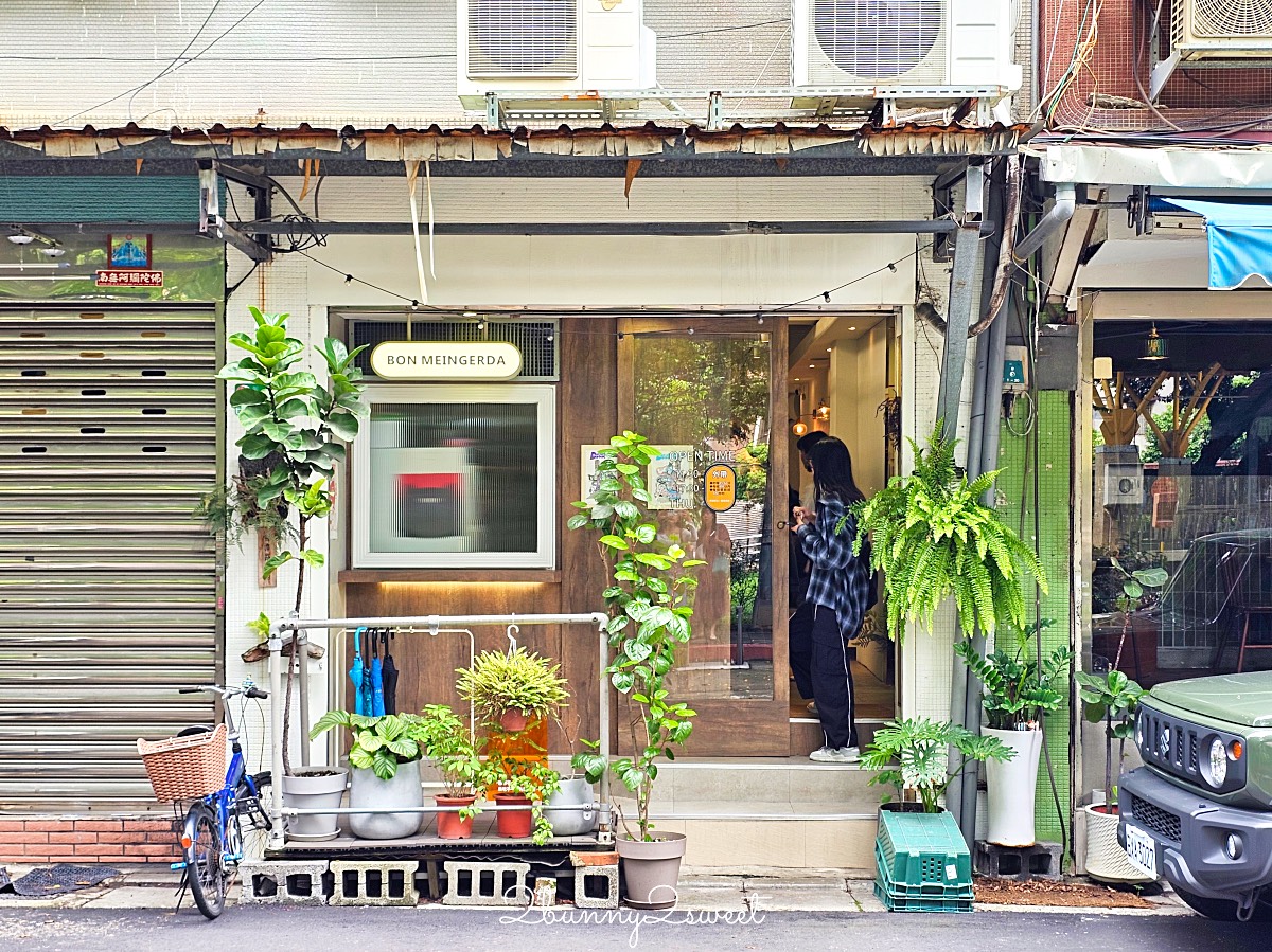 台北劍潭站【BON MEINGERDA】每到用餐時間就大排長龍的創意手工麵疙瘩專賣店 @兔兒毛毛姊妹花
