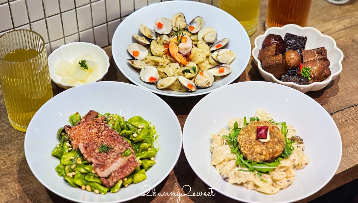 埔里美食【山上山下】咖哩飯專賣店～一開門就排隊的濃厚系咖哩飯，紙教堂附近美食 @兔兒毛毛姊妹花