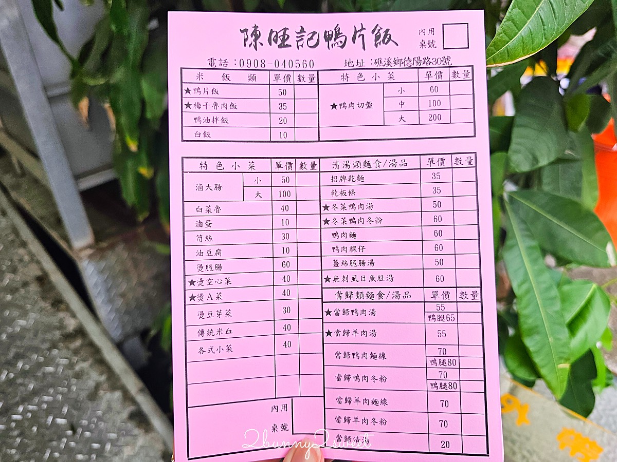 宜蘭礁溪美食【陳旺記鴨片飯】一開門就排隊的宜蘭鴨肉飯創始店，銅板價美食CP值超高 @兔兒毛毛姊妹花