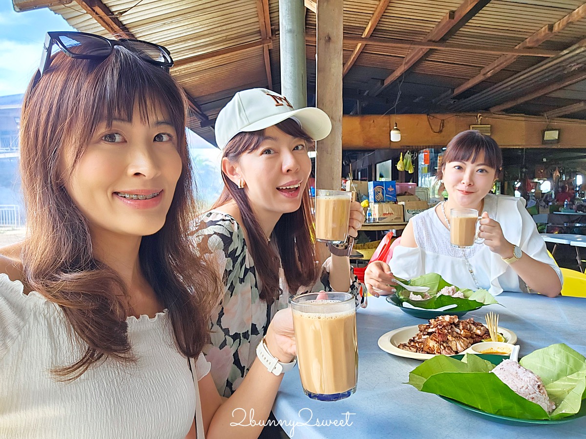 沙巴美食【煙燻山豬肉】Sinalau Bakas Himbaan Bongol 神山一日遊昆達山必吃在地美食 @兔兒毛毛姊妹花