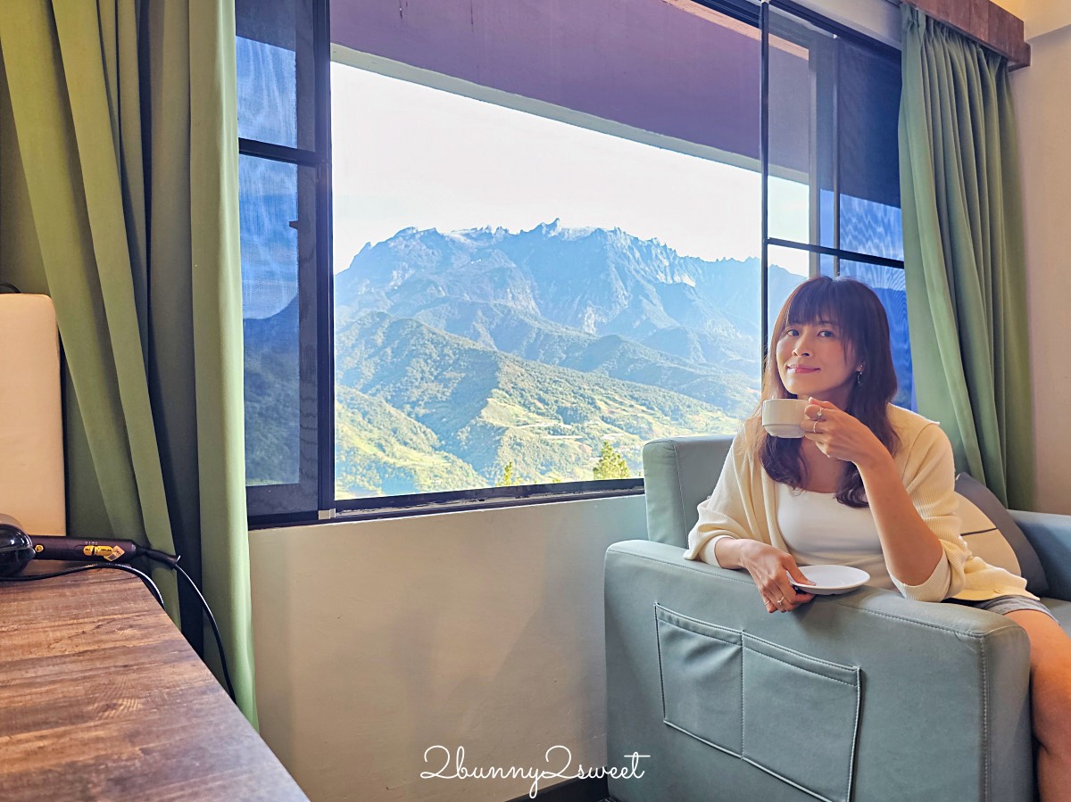 沙巴住宿【Perkasa Hotel Mt. Kinabalu 基納巴盧山佩卡薩酒店】沙巴神山景色最美飯店 森林木屋 @兔兒毛毛姊妹花