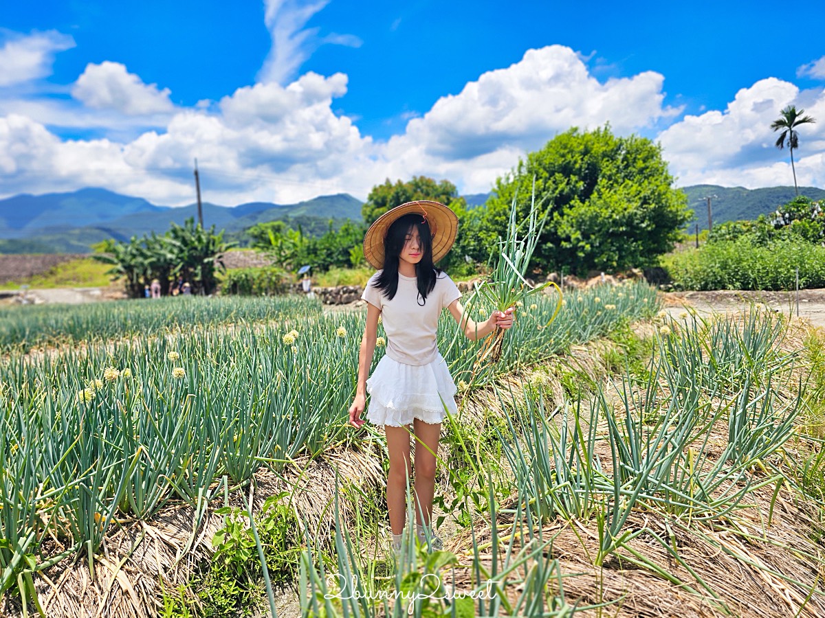 【宜蘭農場】初咪體驗農場：最好玩三星青蔥農場下田採蔥、抓泥鰍、蔥油餅DIY @兔兒毛毛姊妹花