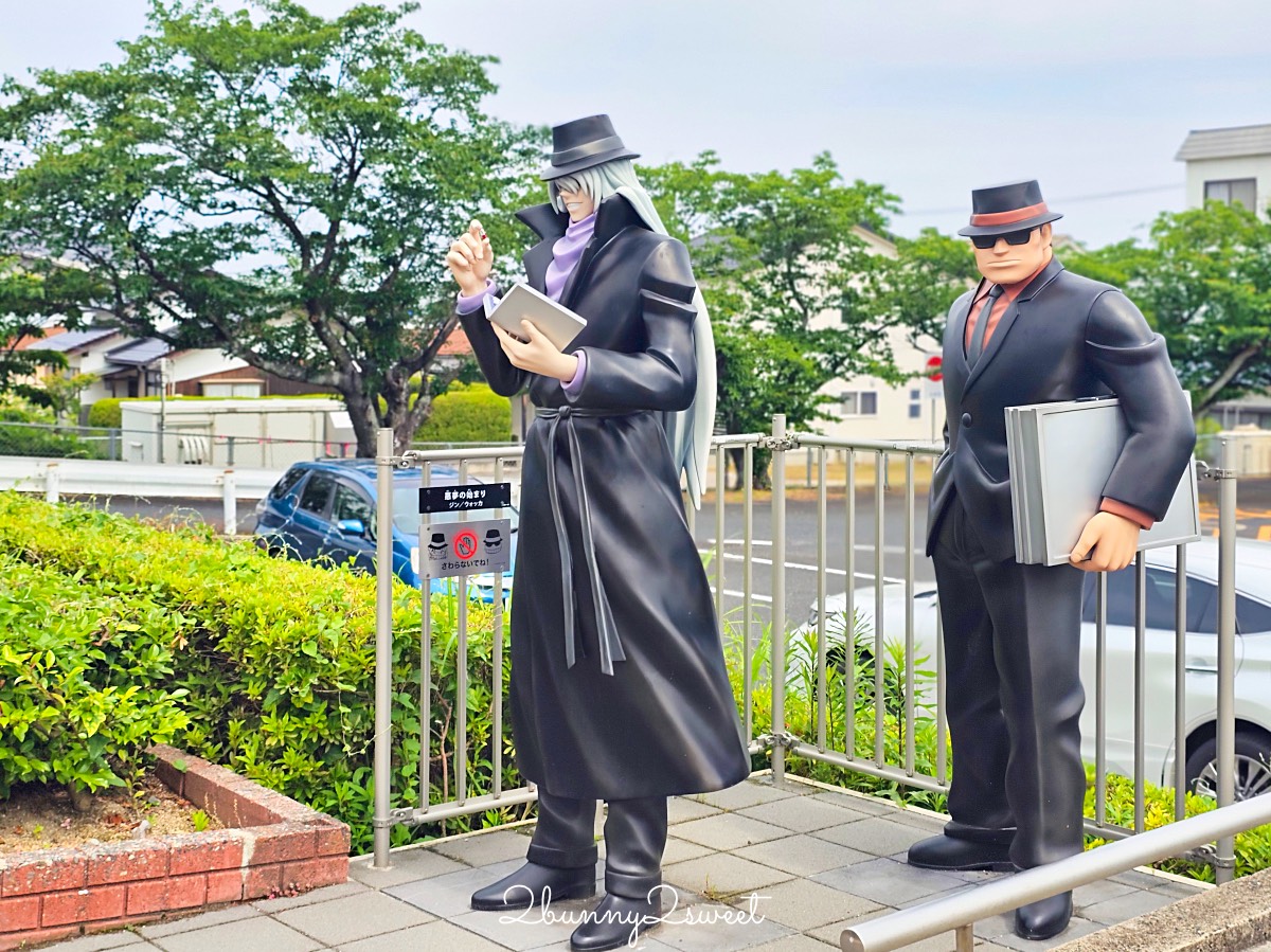 名偵探柯南迷必去！鳥取北榮町【柯南小鎮】拍照地圖，景點、美食、交通一次看 @兔兒毛毛姊妹花