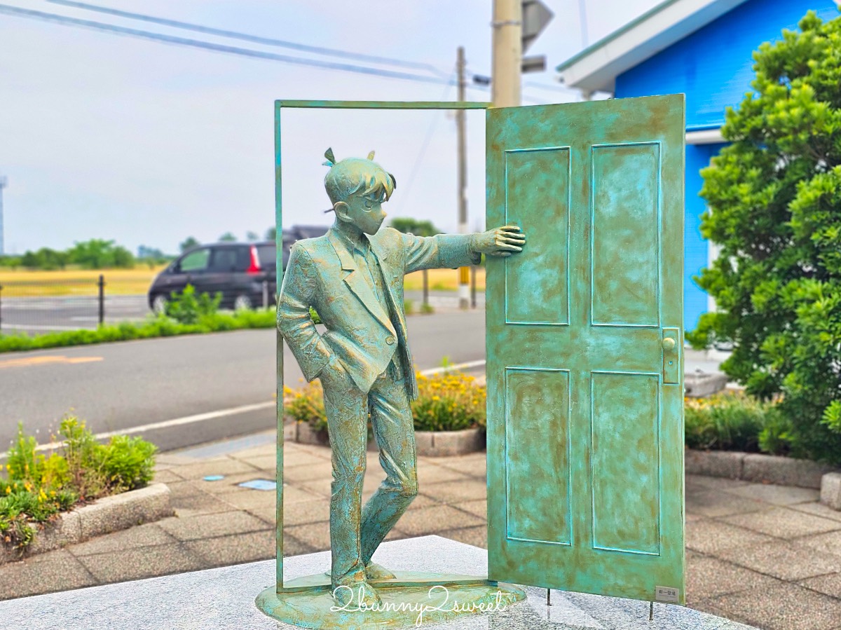 名偵探柯南迷必去！鳥取北榮町【柯南小鎮】拍照地圖，景點、美食、交通一次看 @兔兒毛毛姊妹花