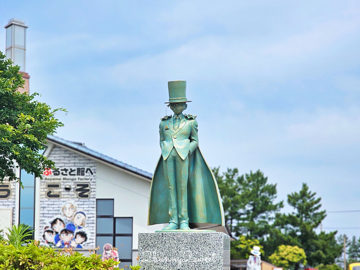 名偵探柯南迷必去！鳥取北榮町【柯南小鎮】拍照地圖，景點、美食、交通一次看 @兔兒毛毛姊妹花