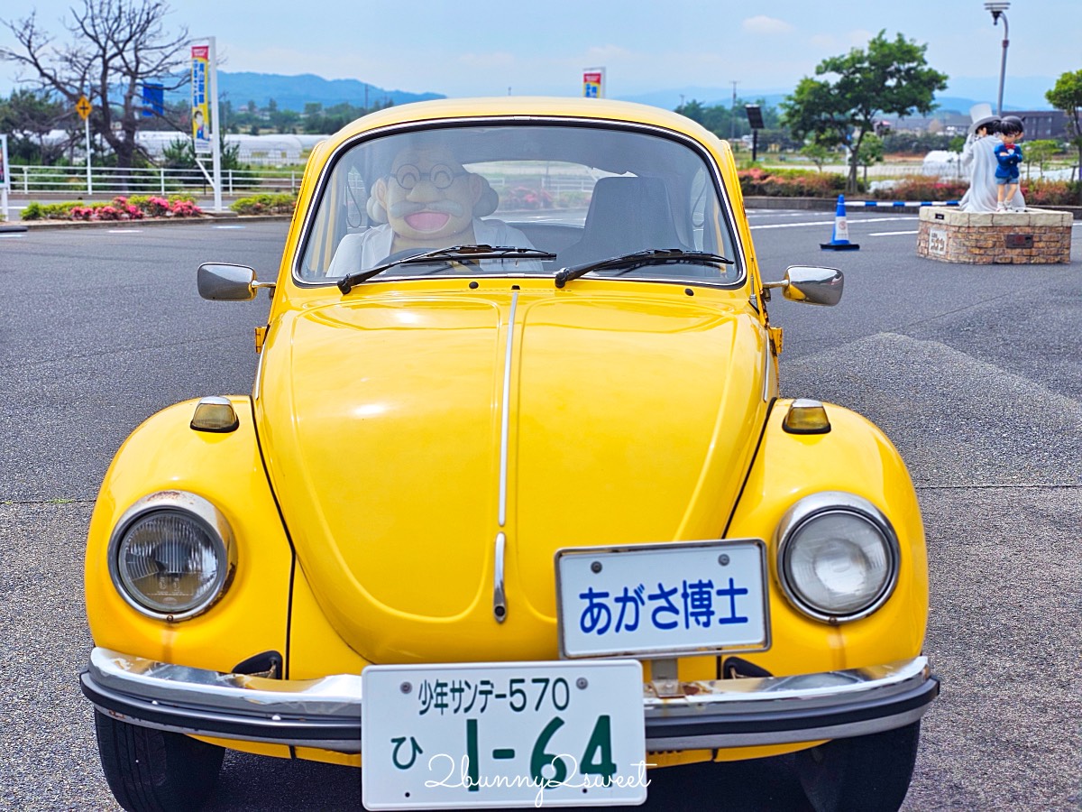 名偵探柯南迷必去！鳥取北榮町【柯南小鎮】拍照地圖，景點、美食、交通一次看 @兔兒毛毛姊妹花