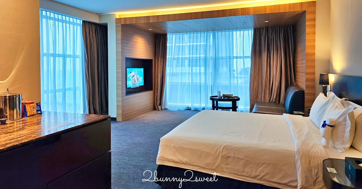 沙巴住宿【Grandis Hotels and Resorts 閣藍帝酒店】百貨共構、免稅店旁～地理位置超棒海景飯店 @兔兒毛毛姊妹花