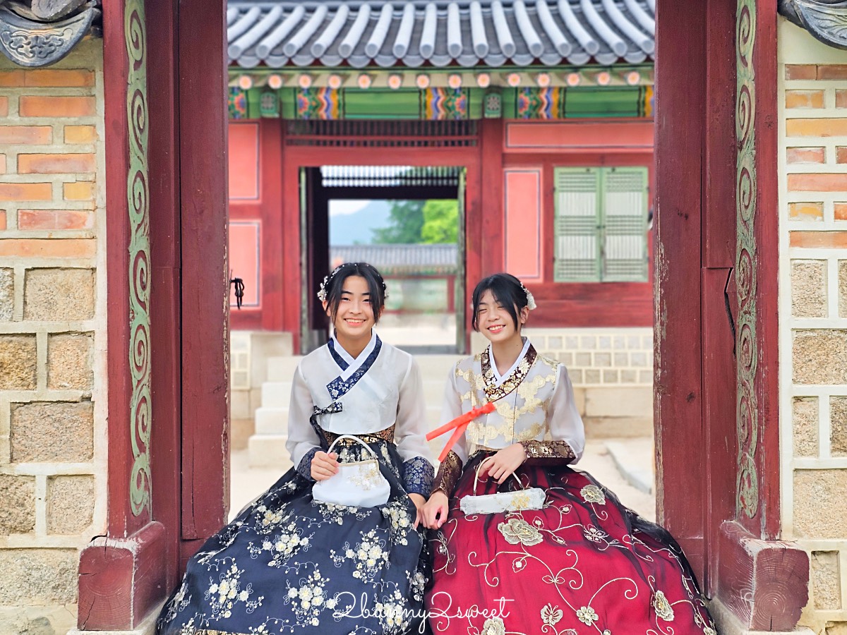 首爾韓服體驗推薦｜Hanok Hanbok 韓服租借＋景福宮拍照攻略，親子旅遊必玩行程 @兔兒毛毛姊妹花