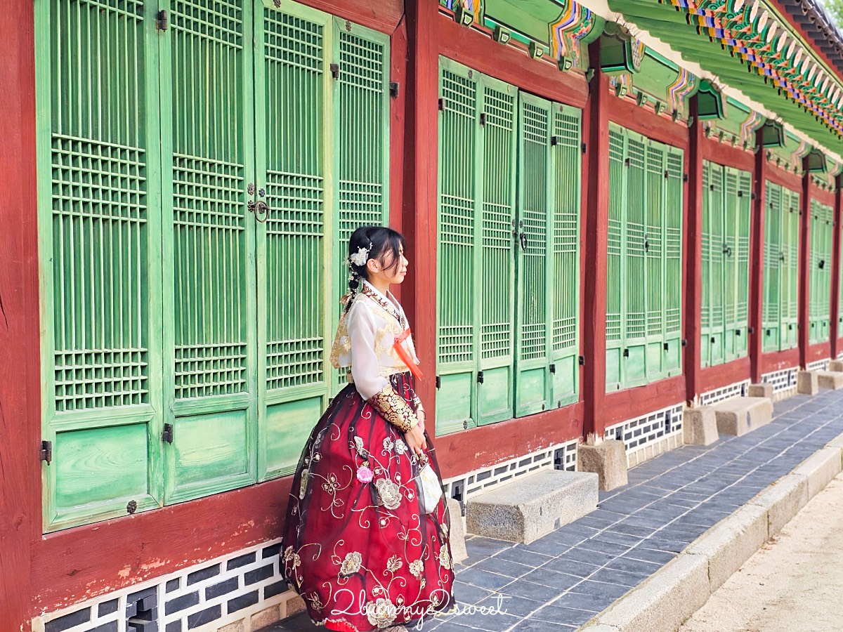 首爾韓服體驗推薦｜Hanok Hanbok 韓服租借＋景福宮拍照攻略，親子旅遊必玩行程 @兔兒毛毛姊妹花