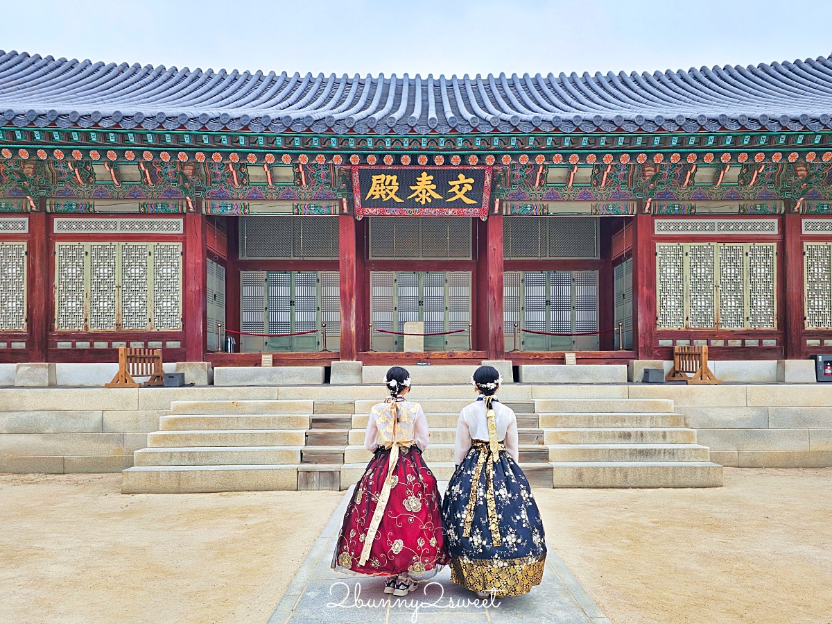 首爾韓服體驗推薦｜Hanok Hanbok 韓服租借＋景福宮拍照攻略，親子旅遊必玩行程 @兔兒毛毛姊妹花