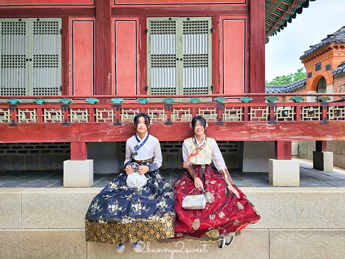 首爾韓服體驗推薦｜Hanok Hanbok 韓服租借＋景福宮拍照攻略，親子旅遊必玩行程 @兔兒毛毛姊妹花