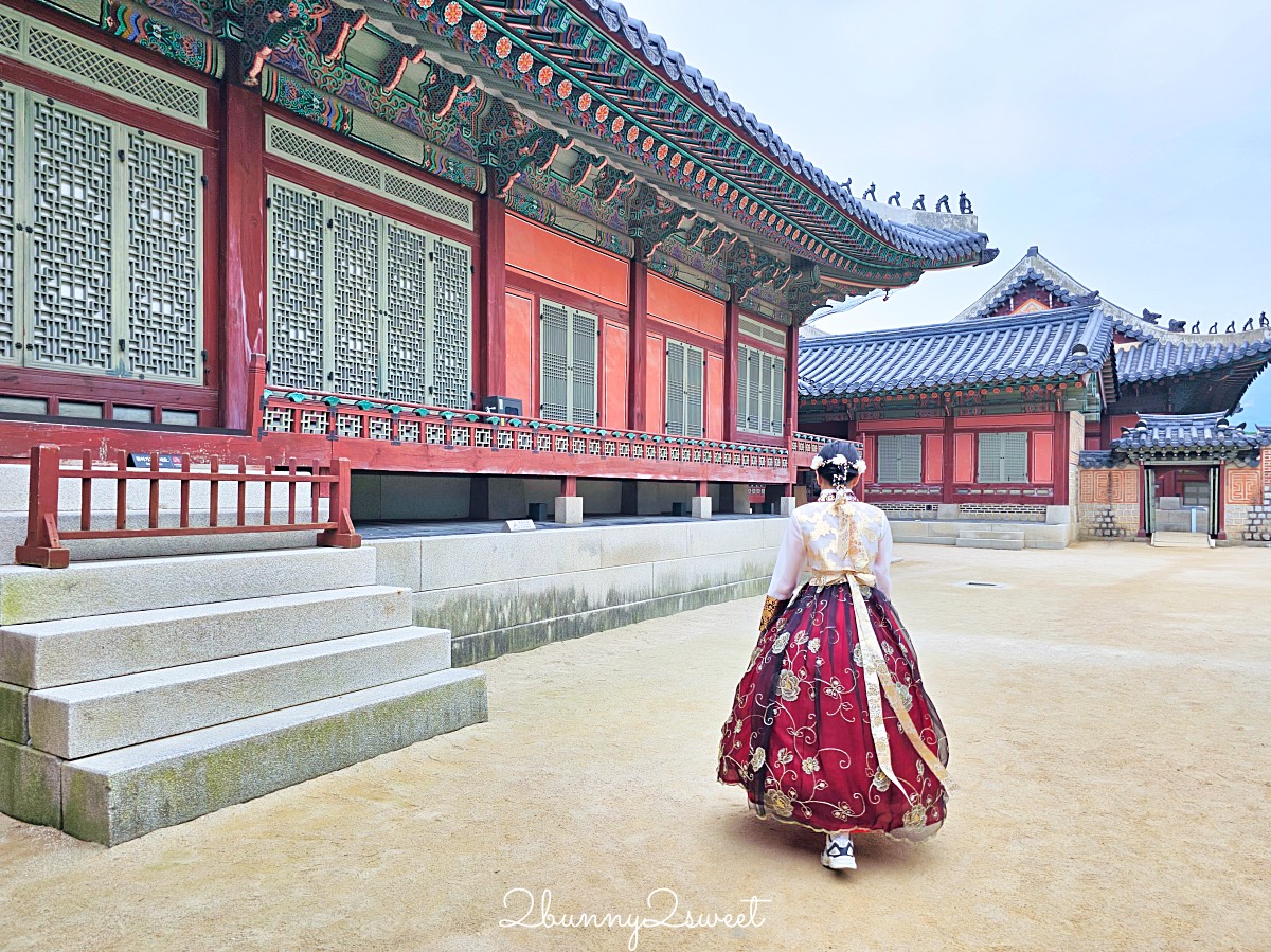 首爾韓服體驗推薦｜Hanok Hanbok 韓服租借＋景福宮拍照攻略，親子旅遊必玩行程 @兔兒毛毛姊妹花