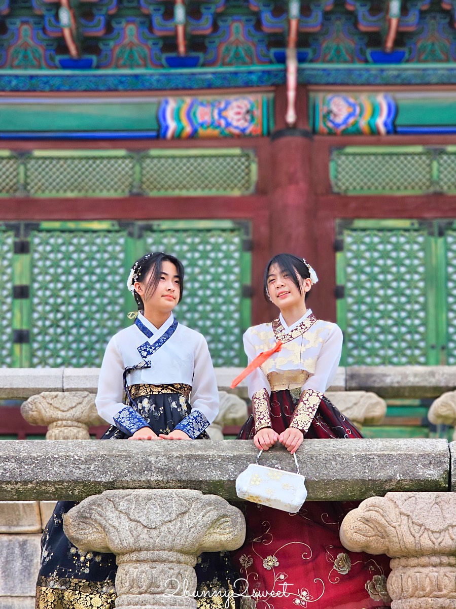 首爾韓服體驗推薦｜Hanok Hanbok 韓服租借＋景福宮拍照攻略，親子旅遊必玩行程 @兔兒毛毛姊妹花