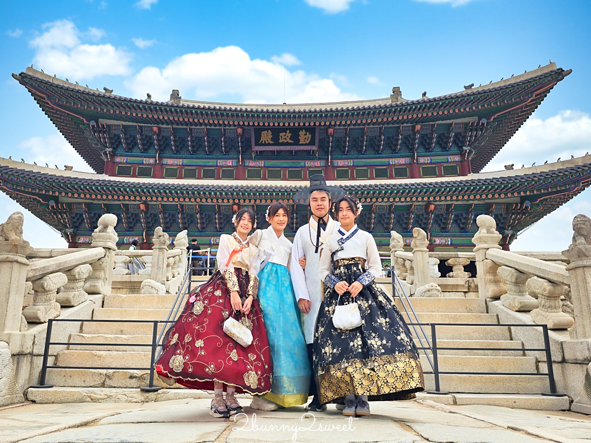 首爾韓服體驗推薦｜Hanok Hanbok 韓服租借＋景福宮拍照攻略，親子旅遊必玩行程 @兔兒毛毛姊妹花