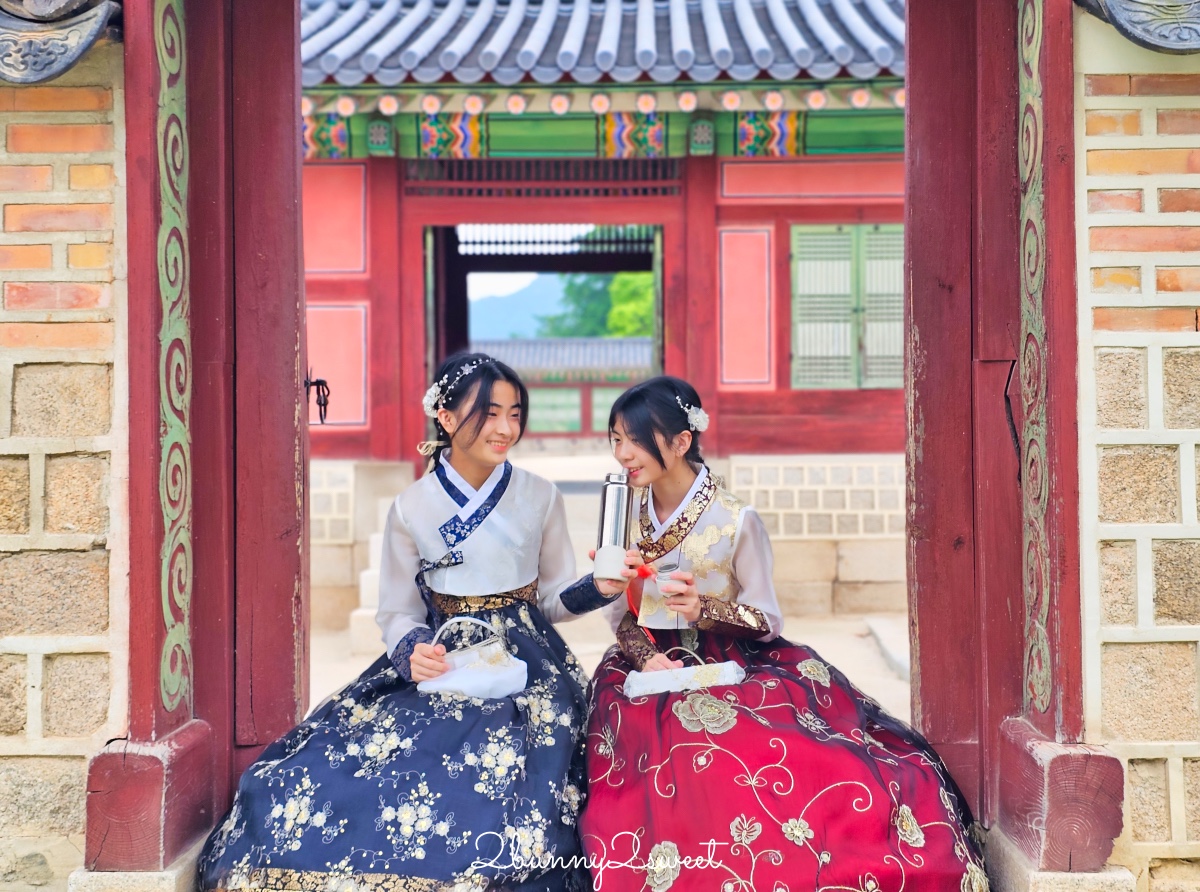 首爾韓服體驗推薦｜Hanok Hanbok 韓服租借＋景福宮拍照攻略，親子旅遊必玩行程 @兔兒毛毛姊妹花