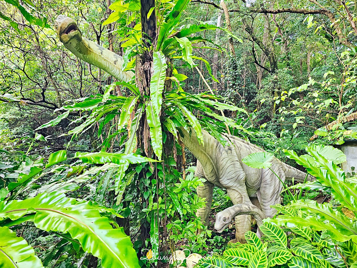 沖繩親子景點推薦｜DINO恐龍公園完整攻略：交通、門票、園區介紹與旅遊心得 @兔兒毛毛姊妹花