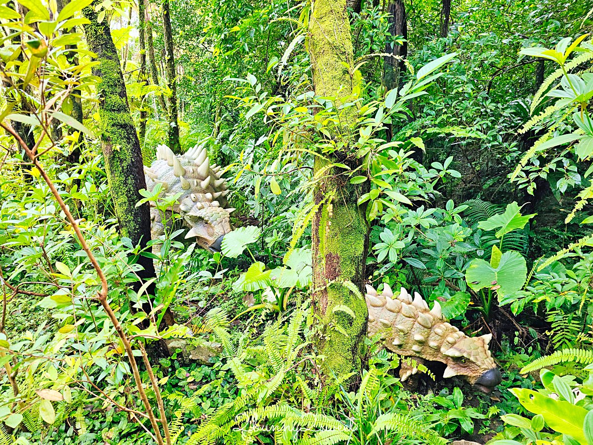 沖繩親子景點推薦｜DINO恐龍公園完整攻略：交通、門票、園區介紹與旅遊心得 @兔兒毛毛姊妹花