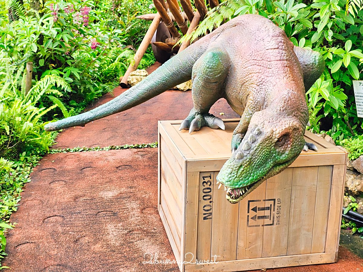 沖繩親子景點推薦｜DINO恐龍公園完整攻略：交通、門票、園區介紹與旅遊心得 @兔兒毛毛姊妹花