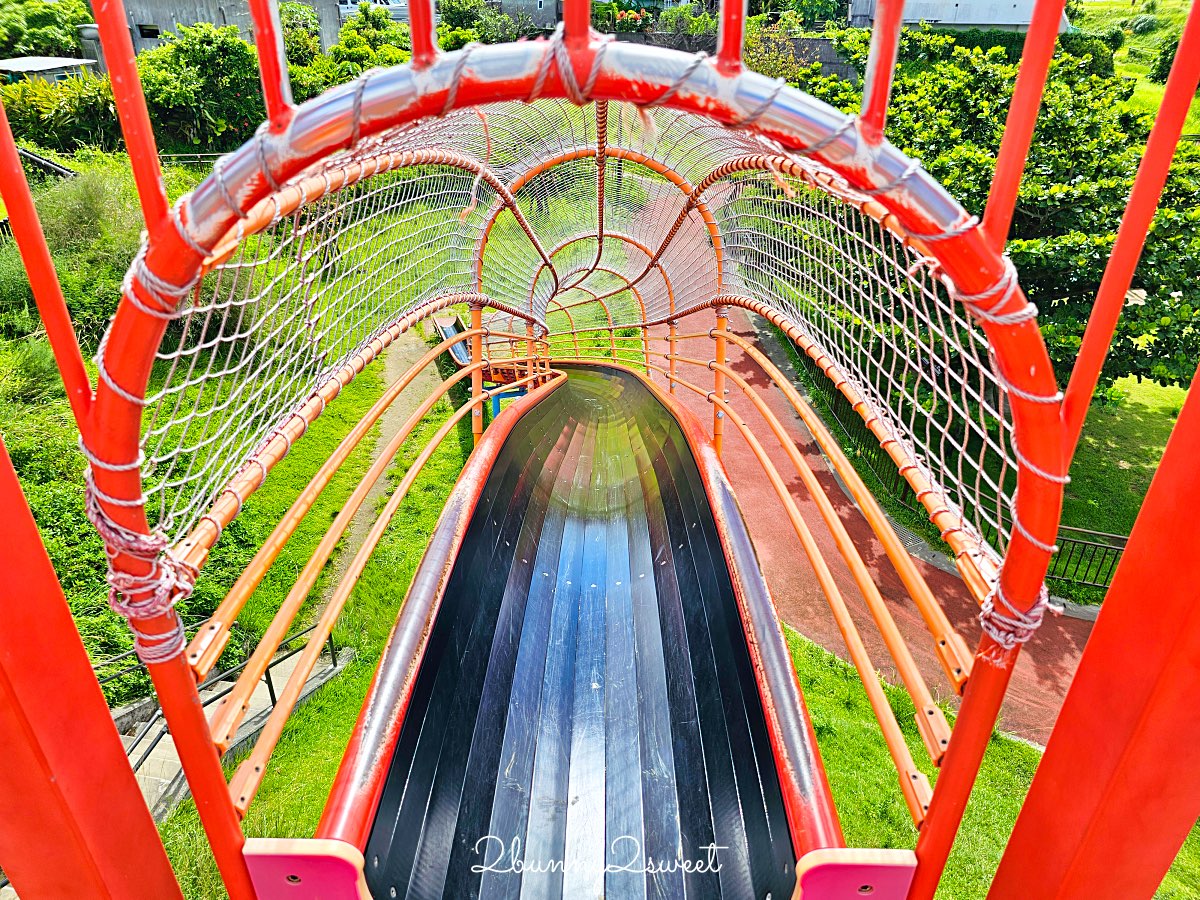 沖繩溜滑梯公園｜伊波公園：親子必訪的宇流麻市大型溜滑梯＆遊具樂園 @兔兒毛毛姊妹花