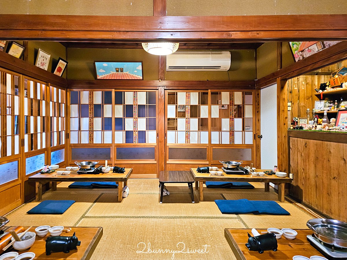 沖繩名護美食｜やんばるダイニング 松の古民家：百年古宅享用正宗Agu豬涮涮鍋與道地料理 @兔兒毛毛姊妹花