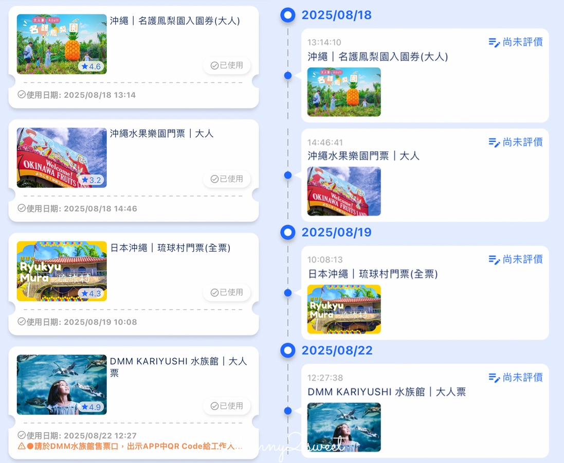 【Okinawa FunPASS 全攻略】購票教學、使用方法、親子必玩景點＆優惠總整理 @兔兒毛毛姊妹花