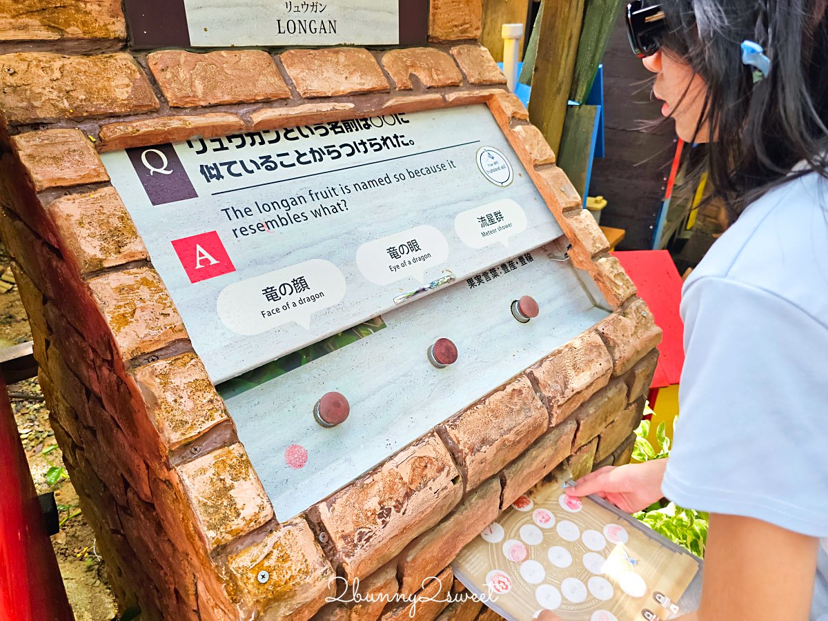 沖繩親子景點｜OKINAWA沖繩水果樂園：水果王國闖關魔法陣 必玩亮點、交通、門票整理 @兔兒毛毛姊妹花