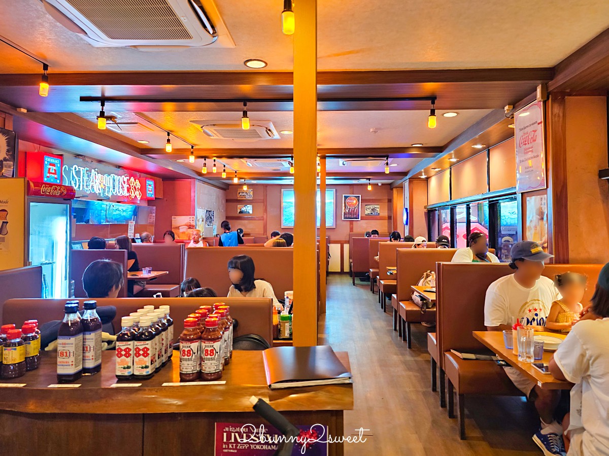 沖繩美食【88牛排國際通店】Steak House 88 老字號牛排館好吃嗎？ @兔兒毛毛姊妹花
