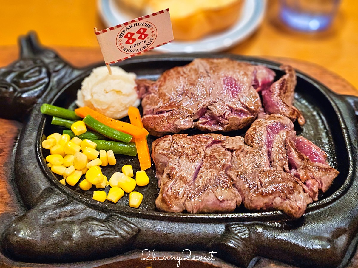 沖繩美食【88牛排國際通店】Steak House 88 老字號牛排館好吃嗎？ @兔兒毛毛姊妹花