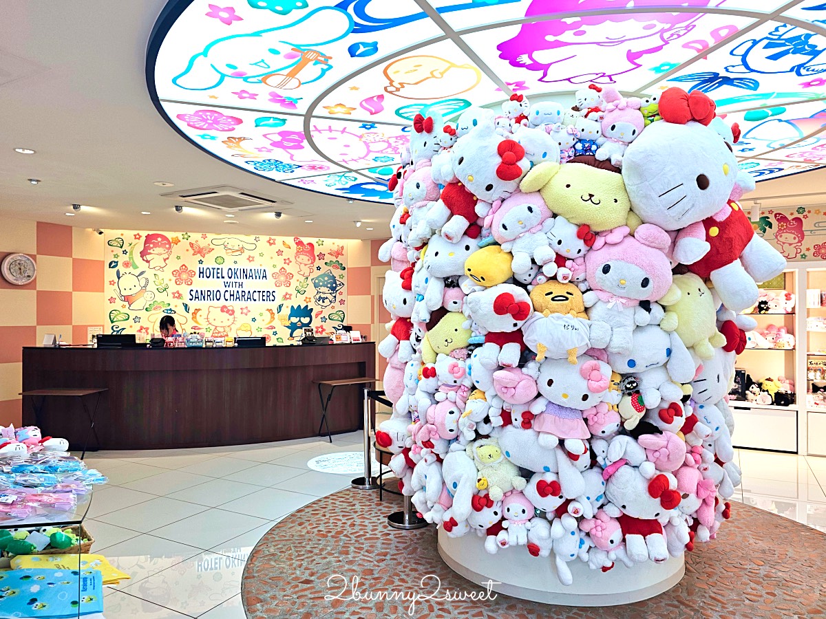 沖繩住宿推薦｜沖繩三麗鷗主題酒店 Hotel Okinawa with Sanrio Characters 親子遊必住夢幻飯店 @兔兒毛毛姊妹花