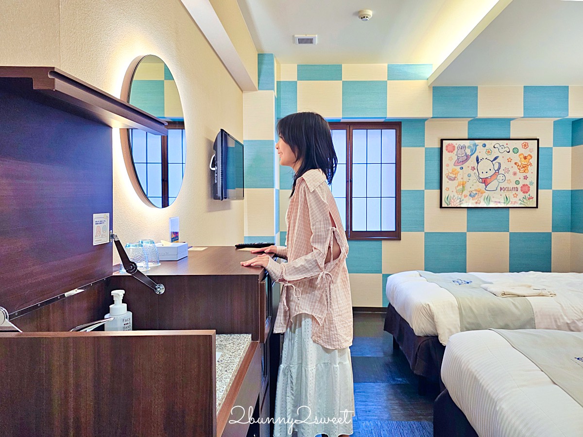 沖繩住宿推薦｜沖繩三麗鷗主題酒店 Hotel Okinawa with Sanrio Characters 親子遊必住夢幻飯店 @兔兒毛毛姊妹花