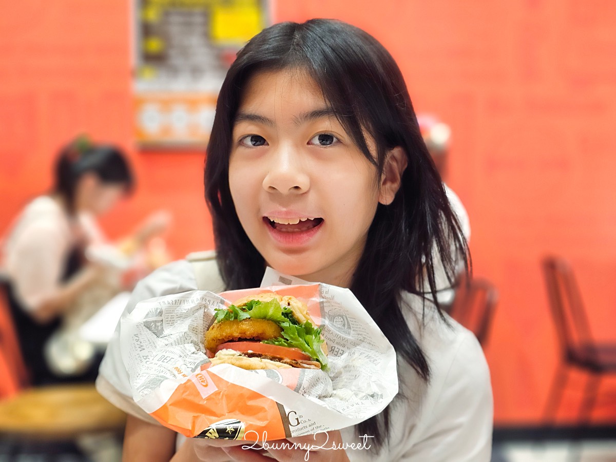沖繩美食推薦｜A&#038;W漢堡：沖繩限定速食品牌，人氣NO.1漢堡、螺旋薯條、沙士必點 @兔兒毛毛姊妹花
