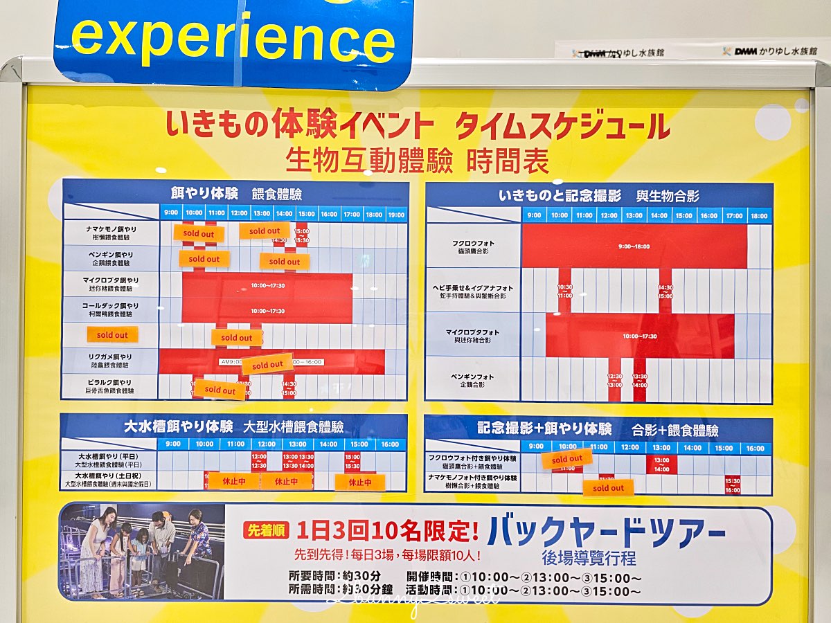 沖繩親子景點推薦｜DMM Kariyushi 水族館：結合數位科技、互動體驗與2025全新動物園區 @兔兒毛毛姊妹花