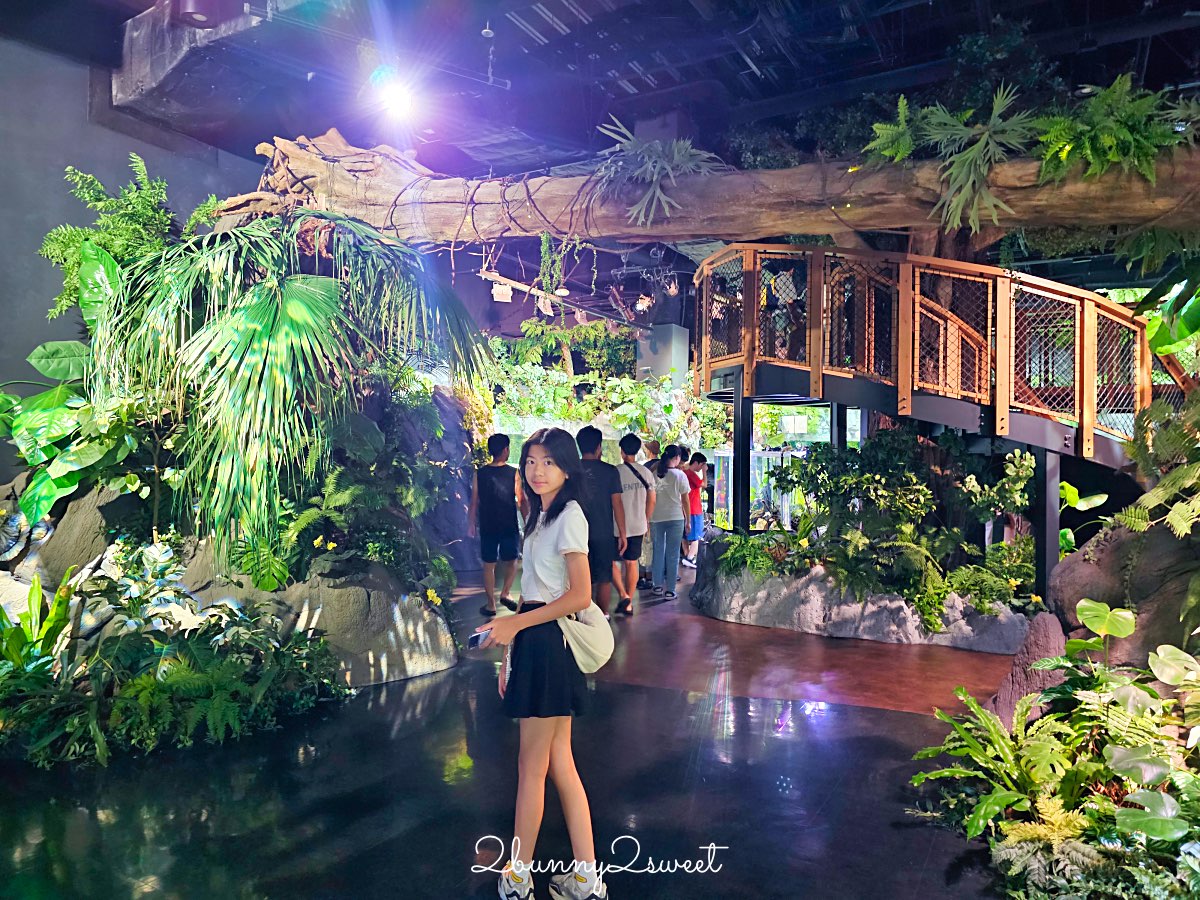 沖繩親子景點推薦｜DMM Kariyushi 水族館：結合數位科技、互動體驗與2025全新動物園區 @兔兒毛毛姊妹花