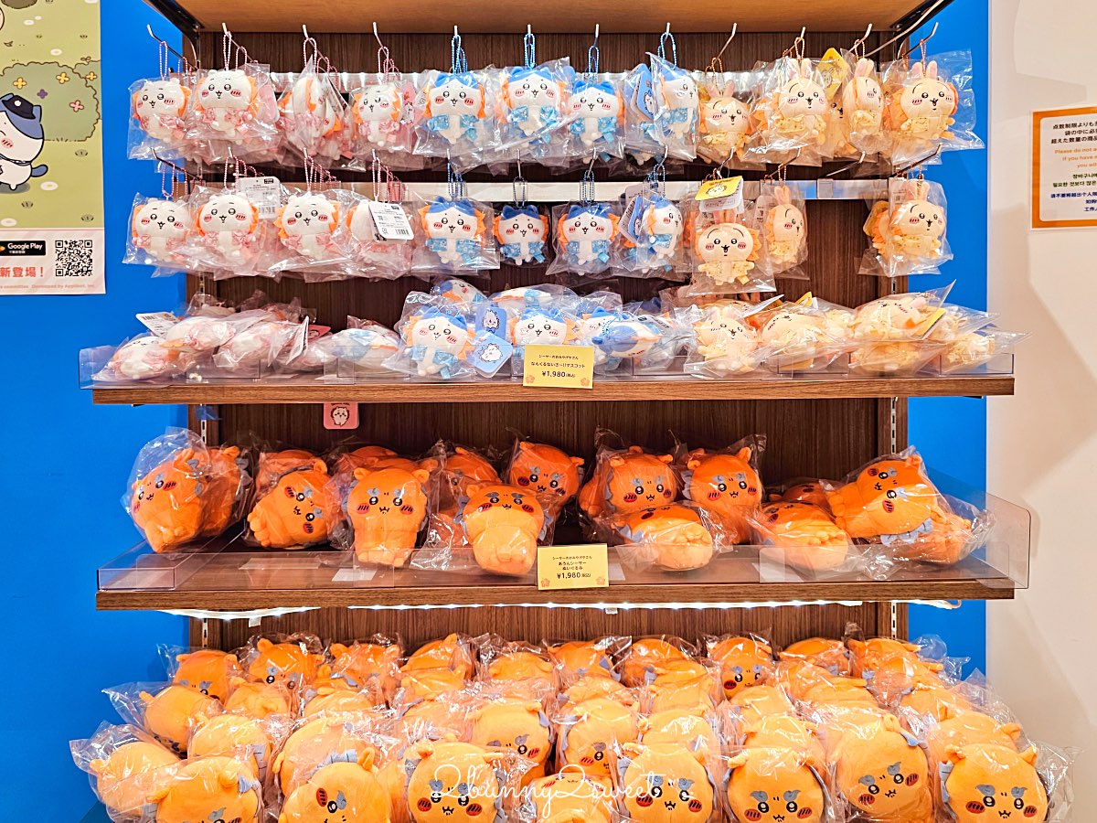 沖繩 PARCO CITY【獅薩的伴手禮店】萌翻天的吉伊卡哇限定周邊伴手禮店攻略 @兔兒毛毛姊妹花
