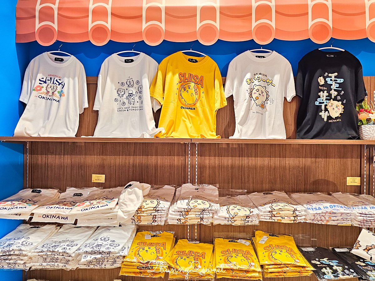 沖繩 PARCO CITY【獅薩的伴手禮店】萌翻天的吉伊卡哇限定周邊伴手禮店攻略 @兔兒毛毛姊妹花