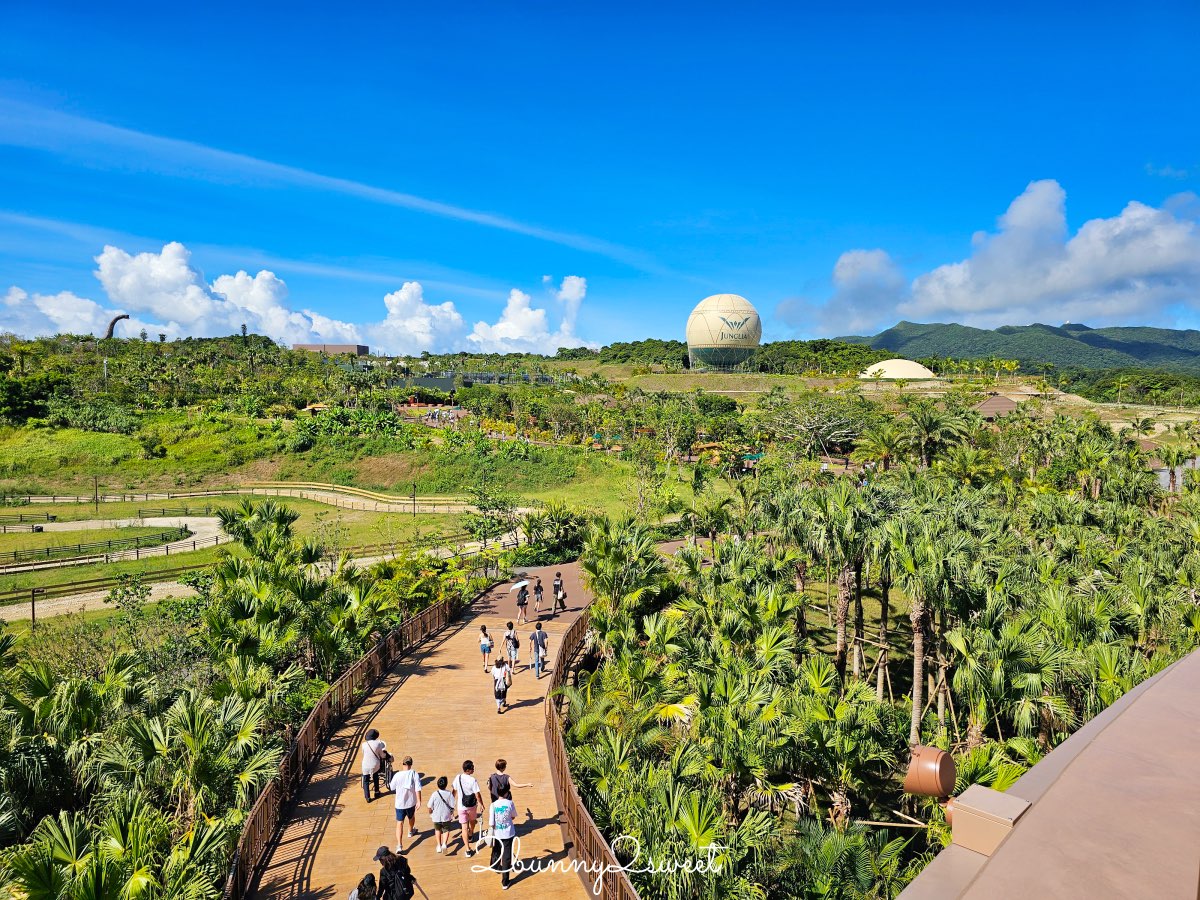 沖繩【JUNGLIA OKINAWA 叢林樂園】親子遊攻略：交通、門票、設施、餐廳介紹，無快通這樣玩 @兔兒毛毛姊妹花
