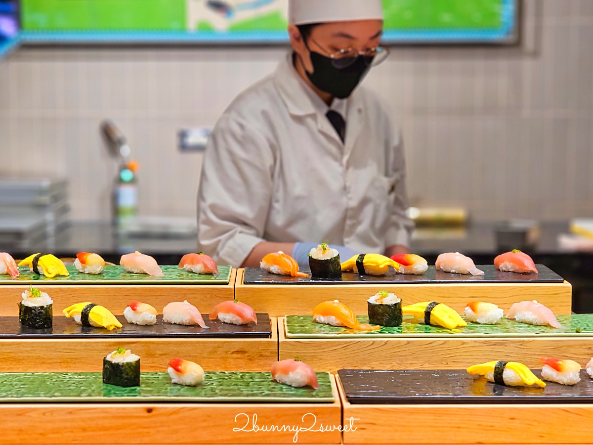 【旭集微風店】日式Buffet天花板！九大餐區全攻略｜價格、訂位、必吃推薦 @兔兒毛毛姊妹花