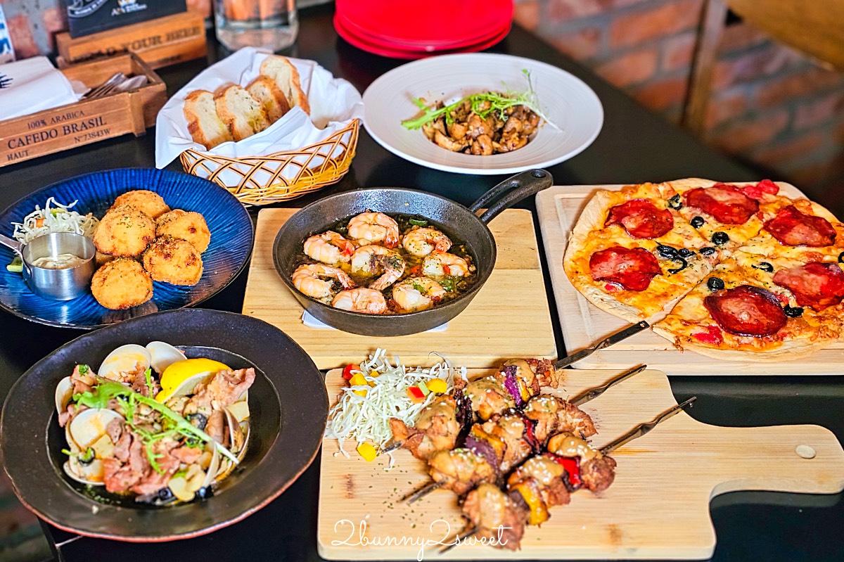 【ABV 地中海餐酒館 光復店】精釀啤酒新手挑選指南 × 六道必點餐酒搭配體驗 @兔兒毛毛姊妹花