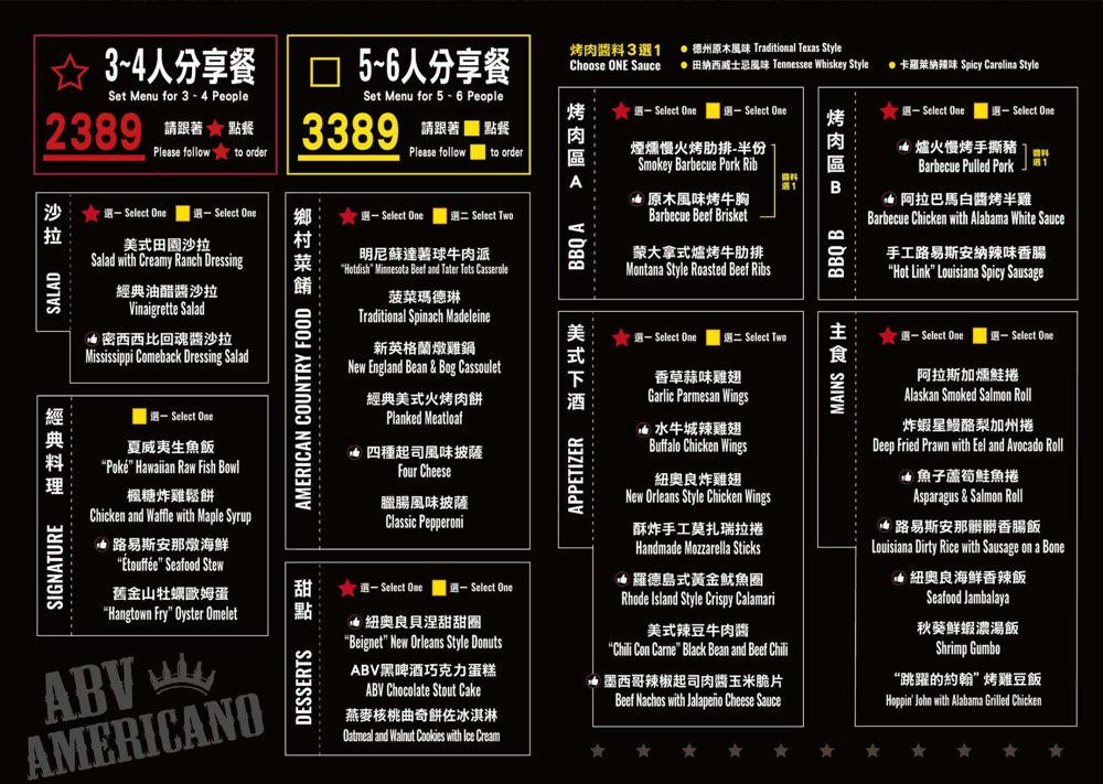 【ABV 美式餐酒館 台北敦化店】精釀啤酒 X 美式料理｜六道餐點六款啤酒完美搭配食記 @兔兒毛毛姊妹花