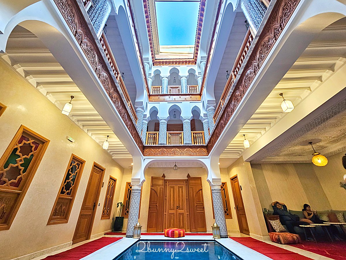 摩洛哥【Riad Atlas Palace &#038; Spa】開箱：馬拉克什老城中心的摩洛哥庭院式旅宿奢華體驗 @兔兒毛毛姊妹花
