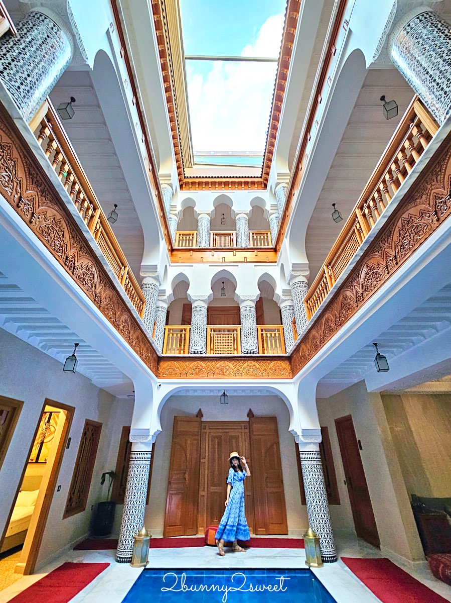 摩洛哥【Riad Atlas Palace &#038; Spa】開箱：馬拉克什老城中心的摩洛哥庭院式旅宿奢華體驗 @兔兒毛毛姊妹花