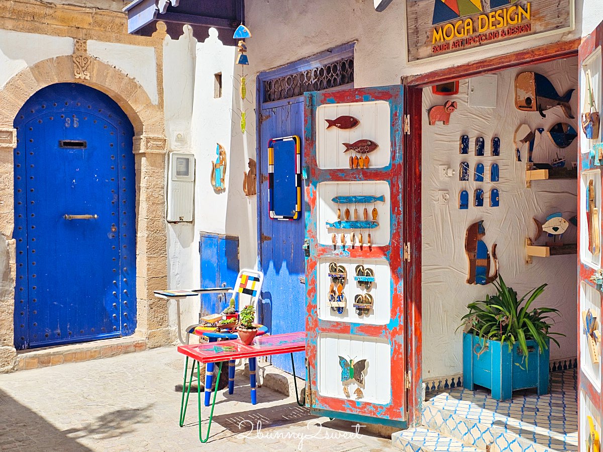 摩洛哥【索維拉 Essaouira】迷人海港古城藍白小鎮，權力遊戲拍攝地點必吃必玩攻略 @兔兒毛毛姊妹花